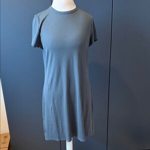 Athleta Signature Rib T shirt dress XL